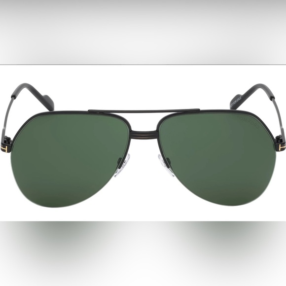 Tom Ford TF644 01N Black Green - Picture 2 of 14